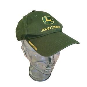 John Deere Owner's Edition Green Yellow Logo Adjustable Baseball Cap